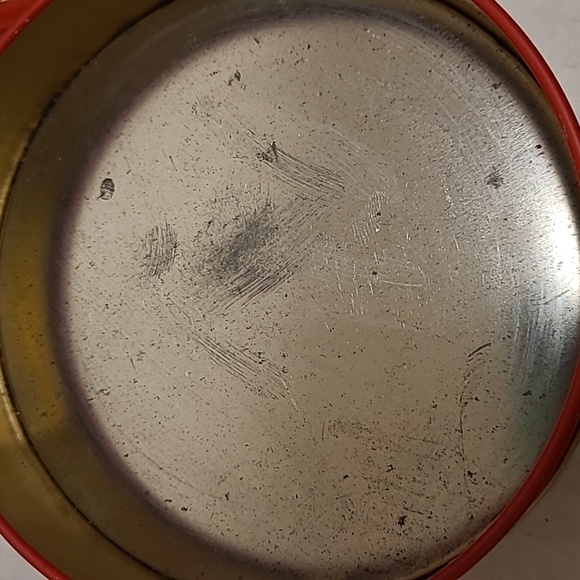 Set of 6 Metal Christmas Coasters in Metal Storage Tin - Picture 11 of 16